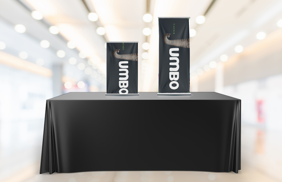 Tabletop Retractable Banner