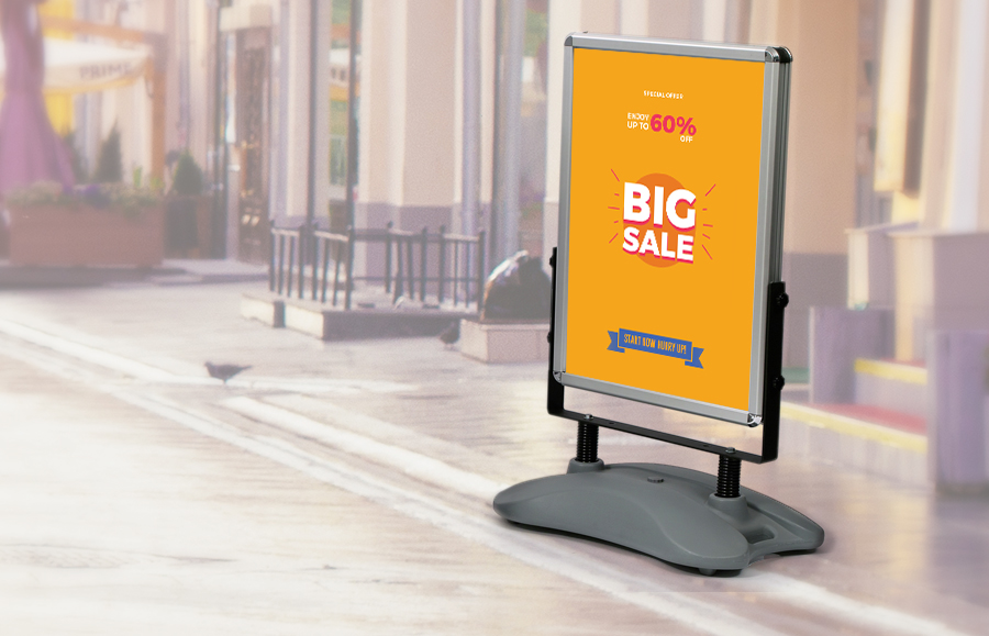Outside Display Stand