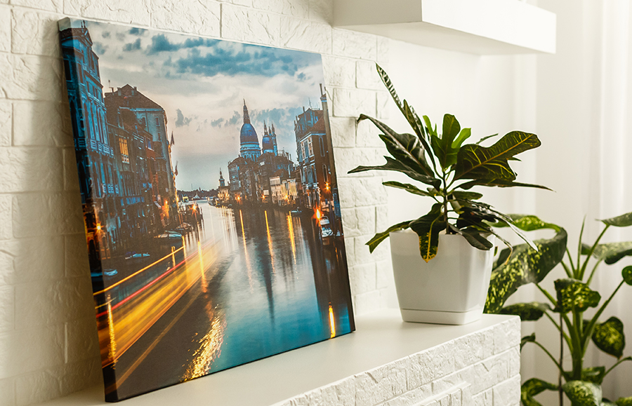 Unframed Canvas